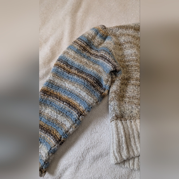 Urban Outfitters Multitone Knit Cropped Sweater - Picture 6 of 8